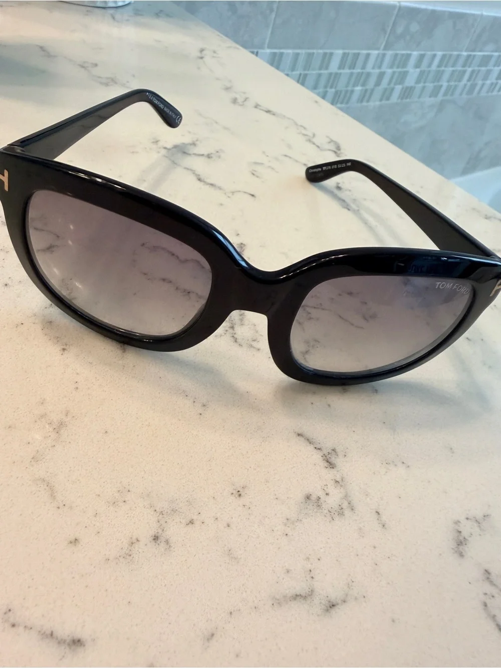 Tom Ford Christophe TF239 Sunglasses Black Frame